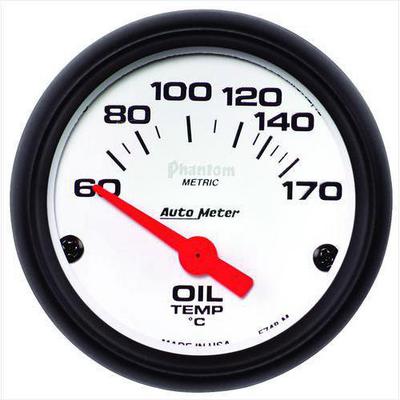 Auto Meter Phantom Electric Oil Temperature Gauge - 5748-M